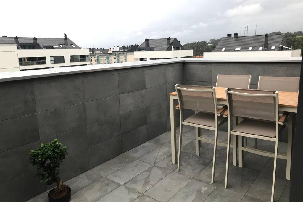 Apartamento Atico Miramar, Luanco Luaran gambar